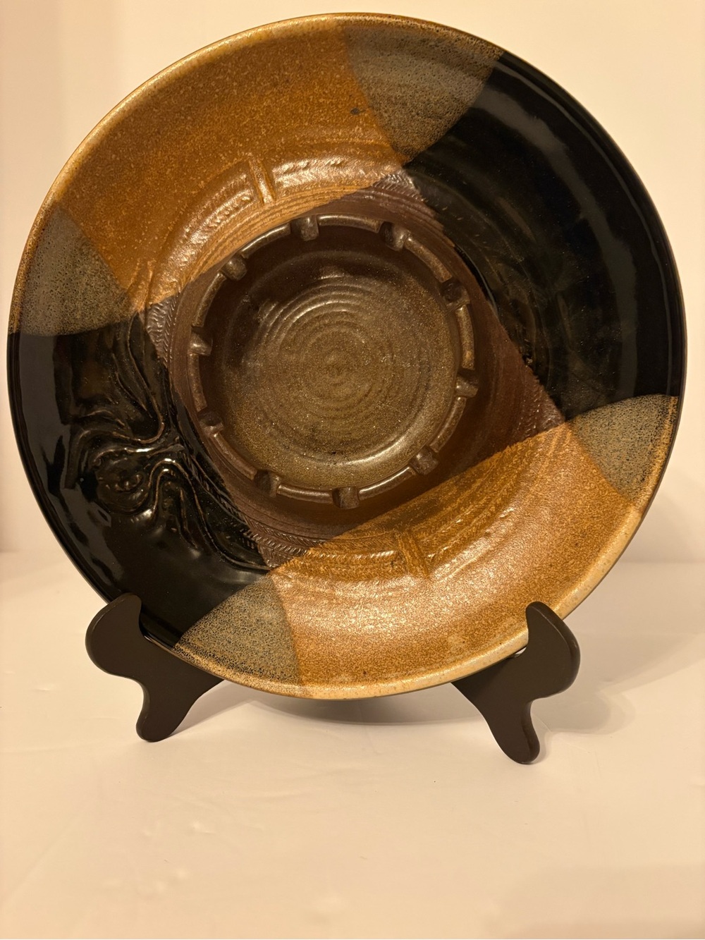 Vintage PotteryCraft USA #404 ashtray, large